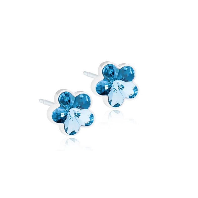 Orecchini Flower B20 Aquamarine Blomdahl Orecchini Flower B20 Aquamarine Blomdahl