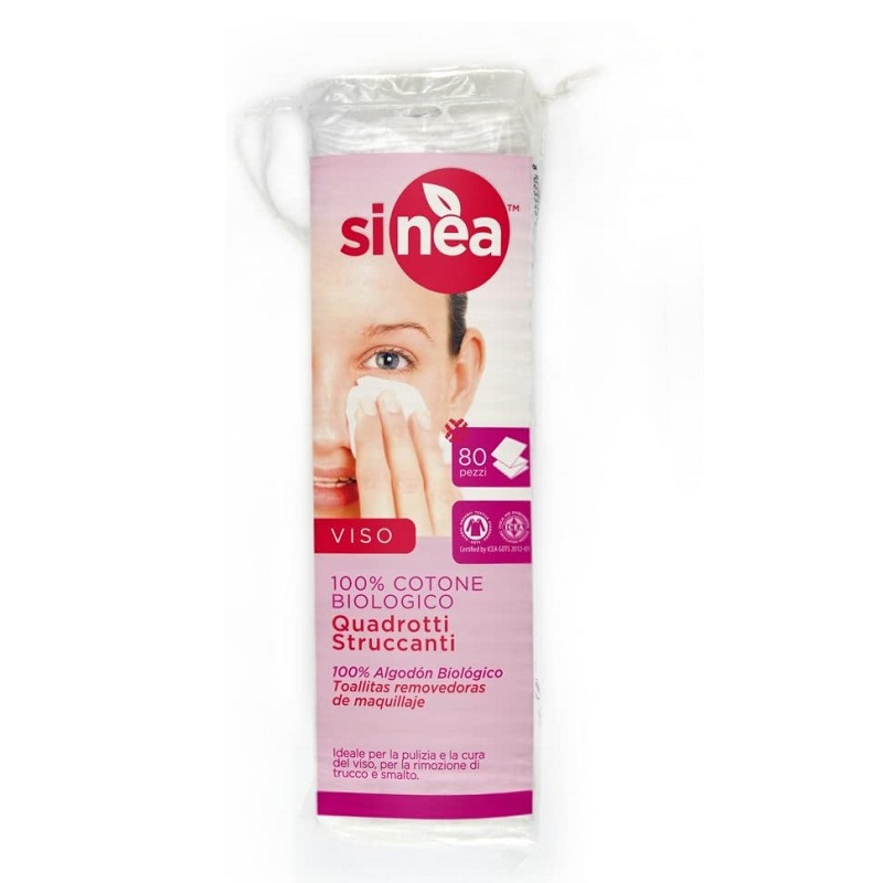 Quadrotti struccanti in cotone Sinea Quadrotti struccanti in cotone Sinea