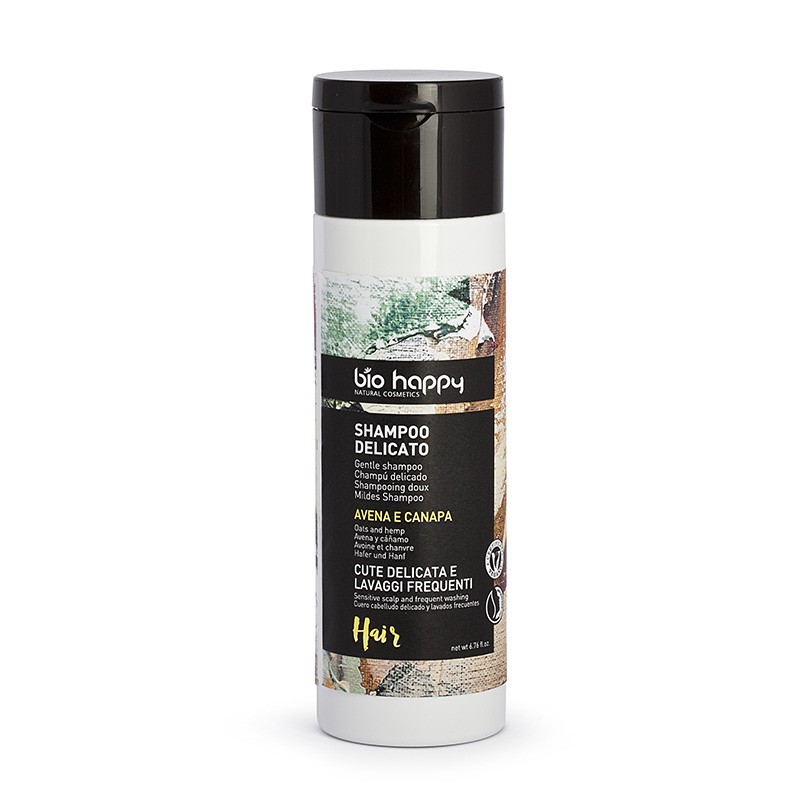 Shampoo Delicato Avena e Canapa Bio Happy Shampoo Delicato Avena e Canapa Bio Happy