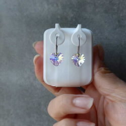 Orecchini Cuori pendenti Crystal C7 Blomdahl