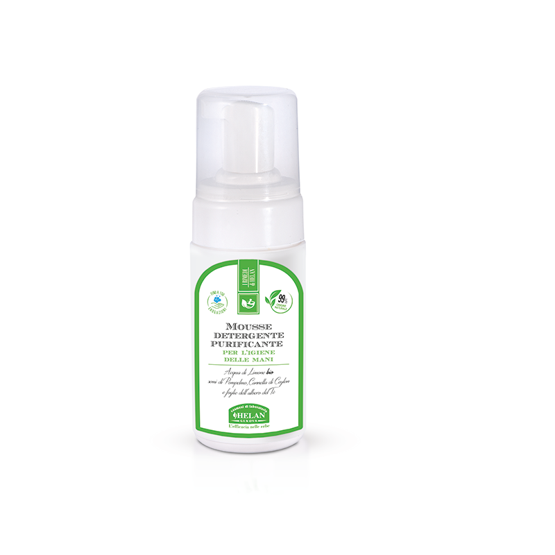 Mousse Detergente Purificante per l'igiene delle mani Helan Mousse Detergente Purificante per l'igiene delle mani Helan