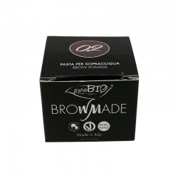 BrowMade Pasta per Sopracciglia Marrone Caldo Purobio