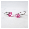 Orecchini Cerchio con Pendente  Rosa C26 Blomdahl