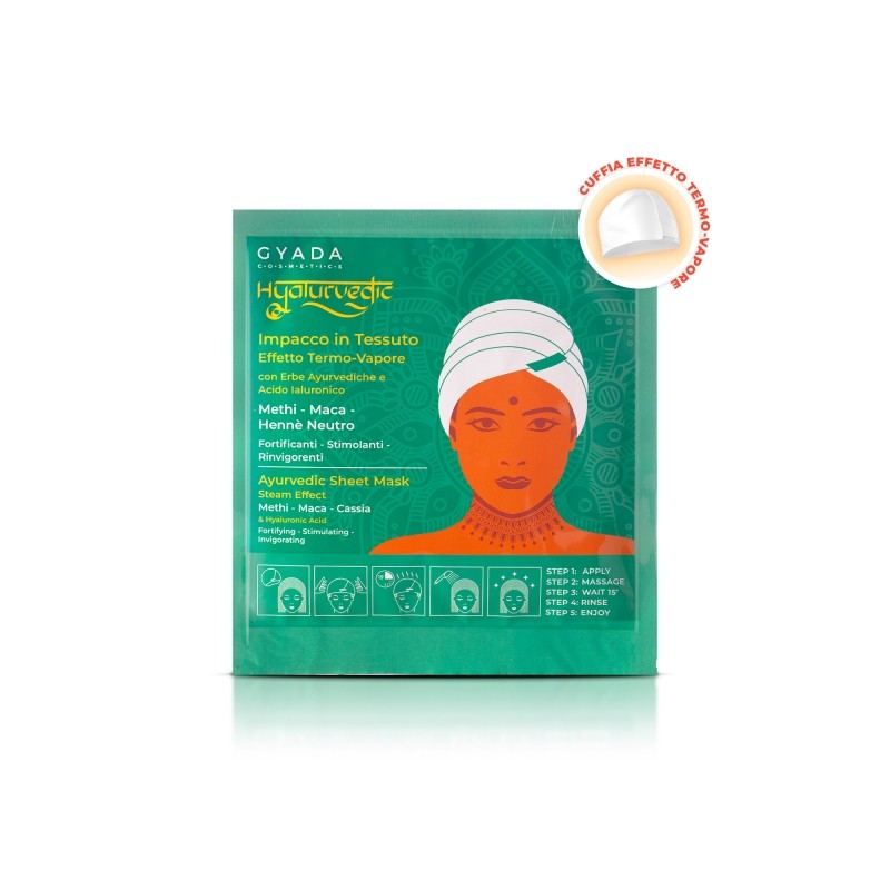 Hyalurvedic Impacco Ayurvedico in tessuto Fortificante Gyada Hyalurvedic Impacco Ayurvedico in tessuto Fortificante Gyada