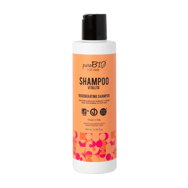 Shampoo Vitalità Purobio For Hair