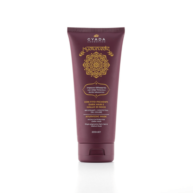 Hyalurvedic Impacco Ayurvedico Riflessante Dark Hair Gyada Hyalurvedic Impacco Ayurvedico Riflessante Dark Hair Gyada
