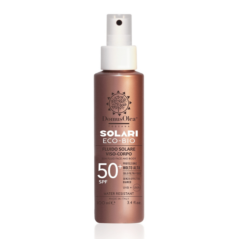 Fluido Solare Viso Corpo SPF 50+ Domus Olea Toscana