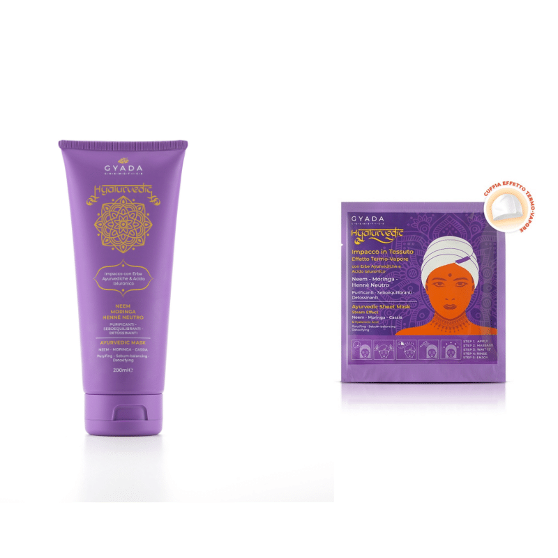 Set Hyalurvedic Impacco Ayurvedico Purificante Gyada Set Hyalurvedic Impacco Ayurvedico Purificante Gyada