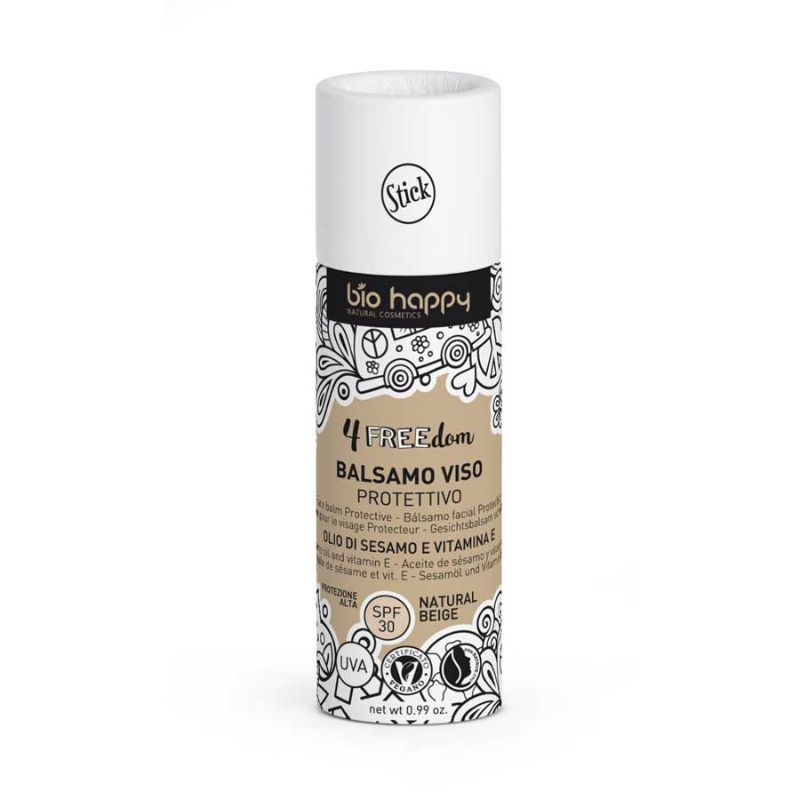 Balsamo Viso solido Protettivo Bio Happy Balsamo Viso solido Protettivo Bio Happy