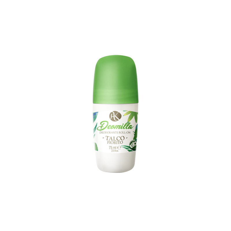 Deomilla Talco Fiorito Bio Deodorante Roll-On Alkemilla Deomilla Talco Fiorito Bio Deodorante Roll-On Alkemilla