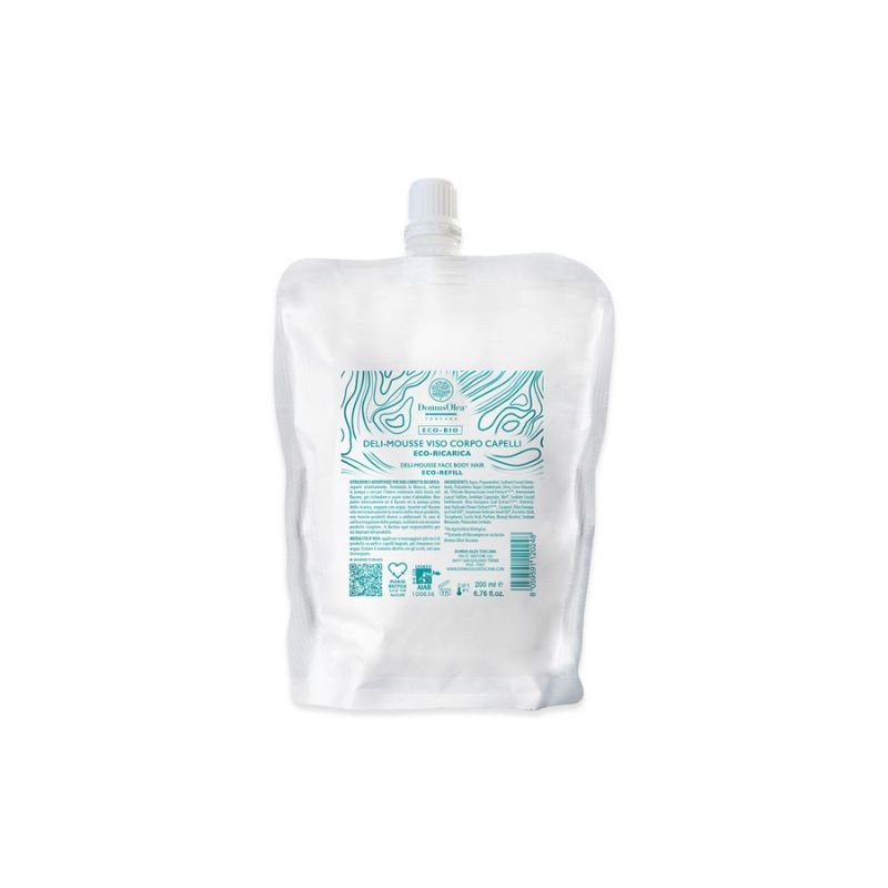 Deli-Mousse Viso Corpo Capelli Ricarica Domus Olea Toscana Deli-Mousse Viso Corpo Capelli Ricarica Domus Olea Toscana