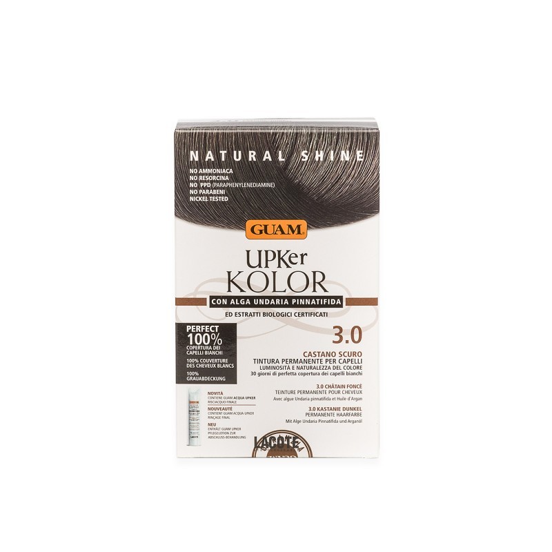 Tintura Per Capelli 3.0 Castano Scuro Upker Kolor Guam