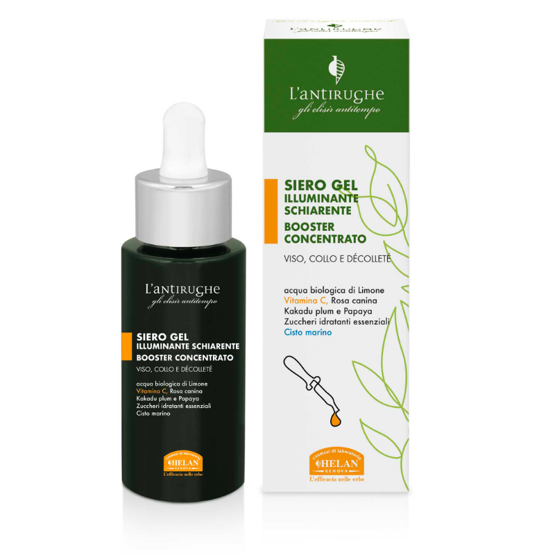 Siero Gel Illuminante Schiarente Booster Concentrato Helan Siero Gel Illuminante Schiarente Booster Concentrato Helan