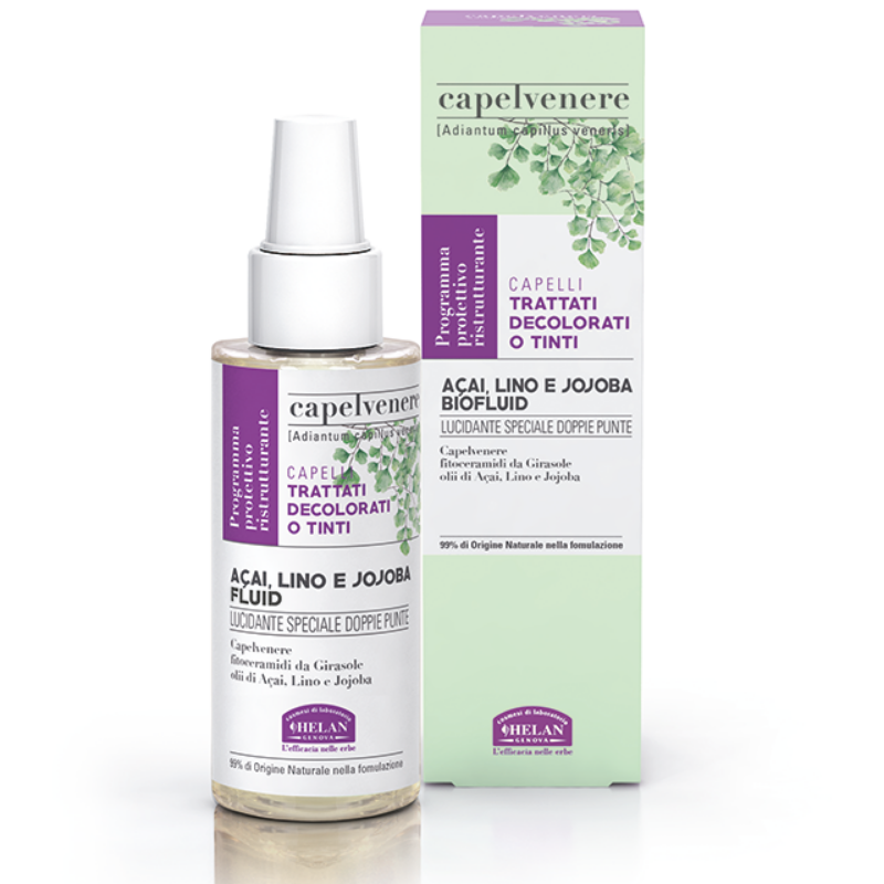 Fluido Protettivo Ristrutturante Açai, Lino e Jojoba Helan Fluido Protettivo Ristrutturante Açai, Lino e Jojoba Helan
