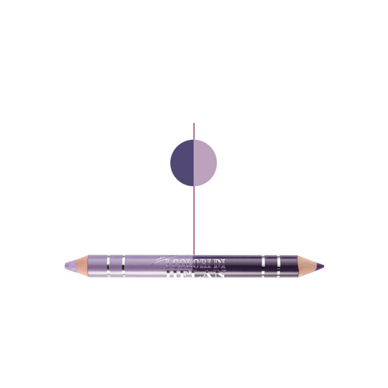 Bio Matitone Duo Occhi Occhi-Glicine Viola Helan Bio Matitone Duo Occhi Occhi-Glicine Viola Helan