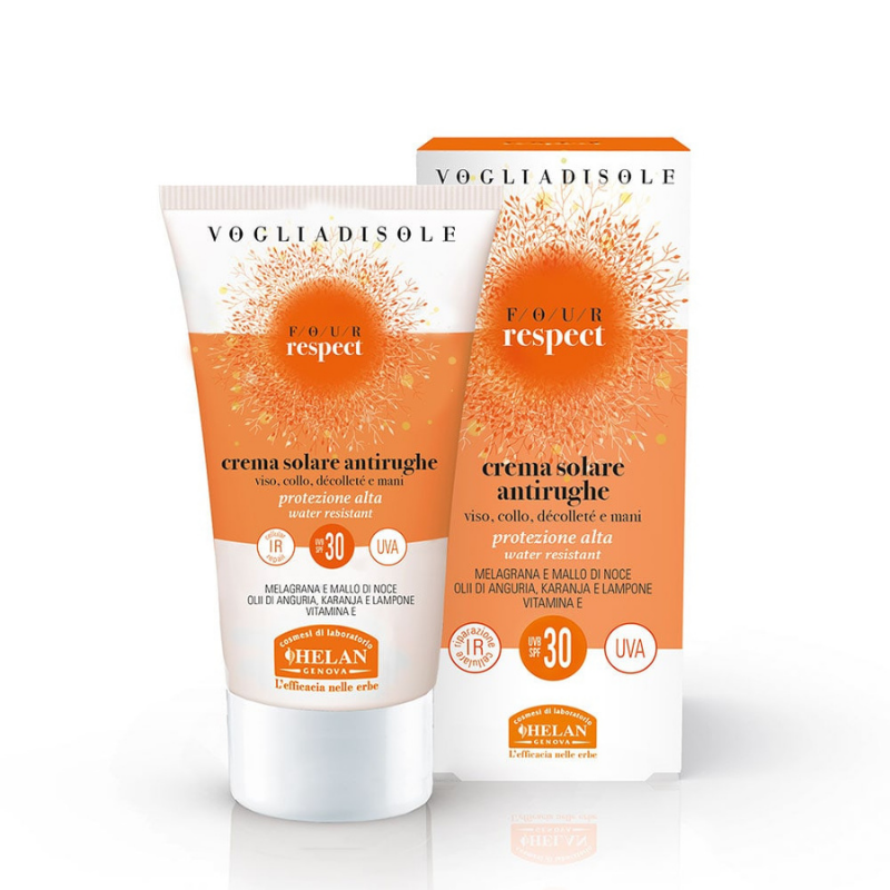 Crema Solare Antirughe SPF30 Helan Crema Solare Antirughe SPF30 Helan