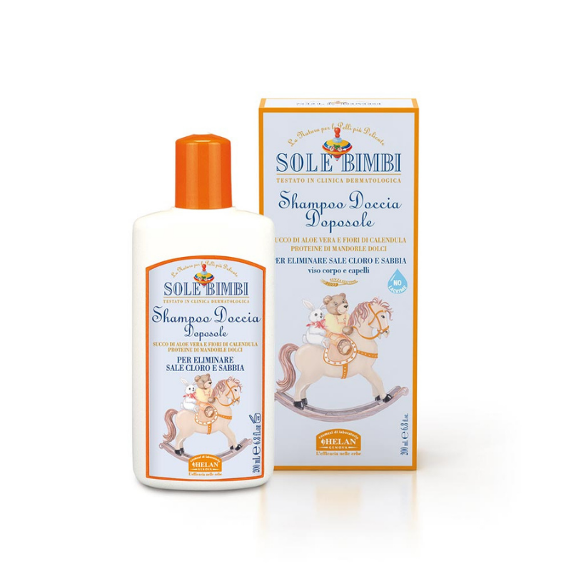 Shampoo Doccia Doposole Linea Bimbi Helan Shampoo Doccia Doposole Linea Bimbi Helan