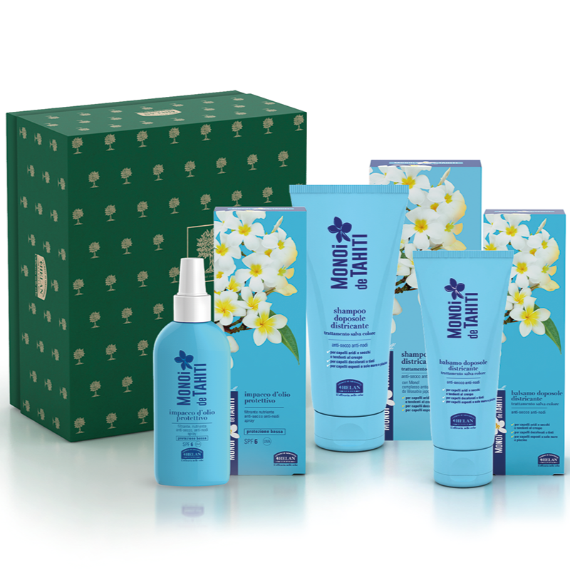 Set Il Sole nei Capelli Monoï de Tahiti Helan Set Il Sole nei Capelli Monoï de Tahiti Helan