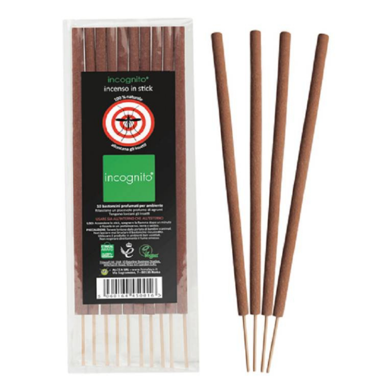 Incenso in stick 10 bastoncini - Incognito Incenso in stick 10 bastoncini - Incognito