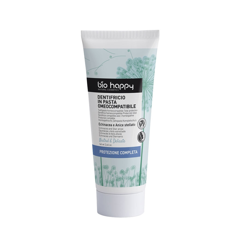 Dentifricio protezione completa echinacea e anice Bio Happy