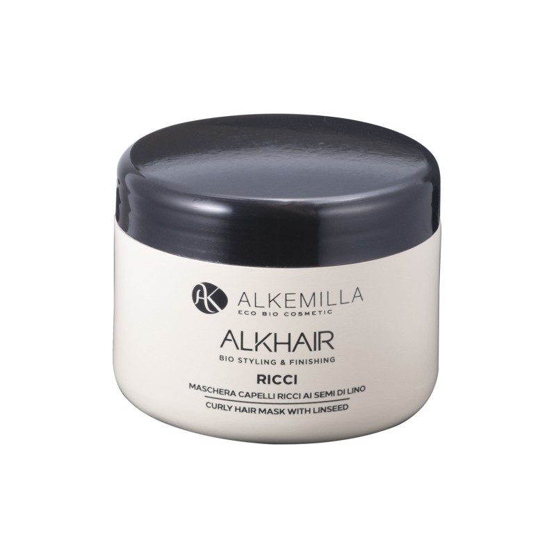 Maschera Capelli Ricci ai Semi di Lino Alkemilla Maschera Capelli Ricci ai Semi di Lino Alkemilla