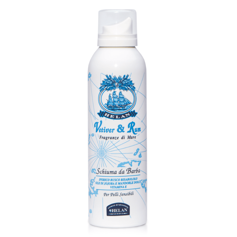 Vetiver & Rum Schiuma da Barba Helan Vetiver & Rum Schiuma da Barba Helan