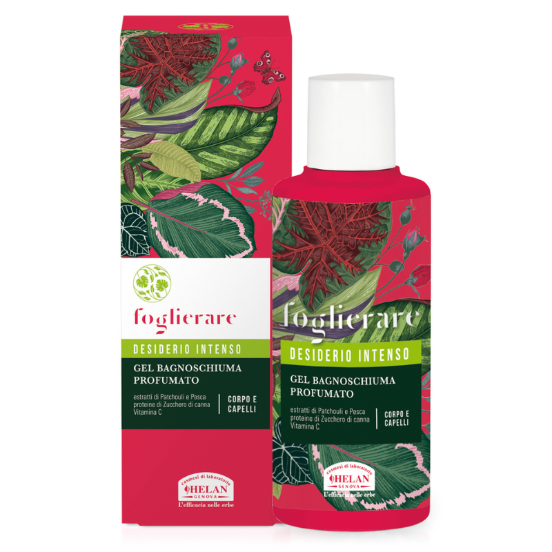 Foglierare Desiderio Intenso Gel Bagnoschiuma Profumato Helan Foglierare Desiderio Intenso Gel Bagnoschiuma Profumato Helan
