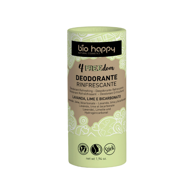 Deodorante stick rinfrescante Bio Happy Deodorante stick rinfrescante Bio Happy