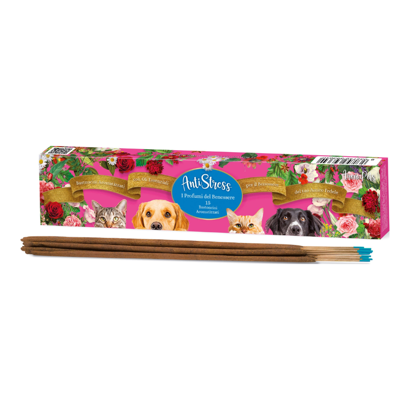 Incensi antistress Aromapets Fiore d'Oriente Incensi antistress Aromapets Fiore d'Oriente