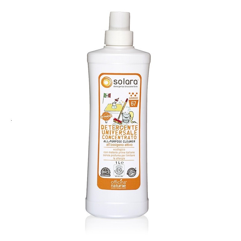 Detergente Universale senza profumo Solara Detergente Universale senza profumo Solara