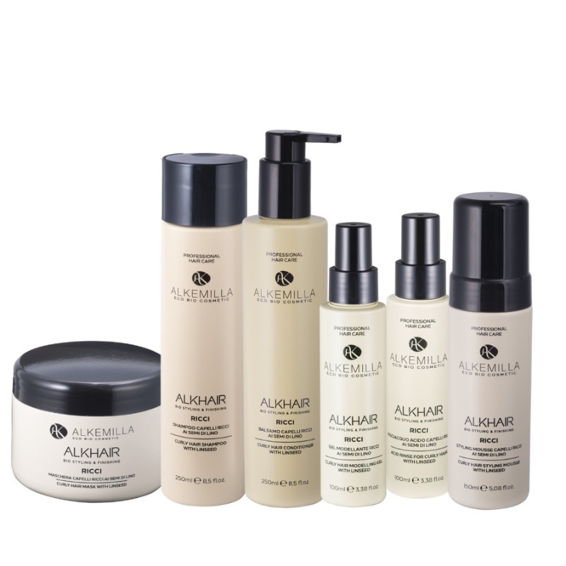 Set Linea Ricci ai Semi di Lino Alkemilla Set Linea Ricci ai Semi di Lino Alkemilla
