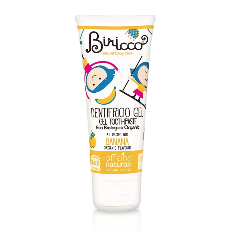 Dentifricio naturale per bambini Banana Officina Naturae Dentifricio naturale per bambini Banana Officina Naturae