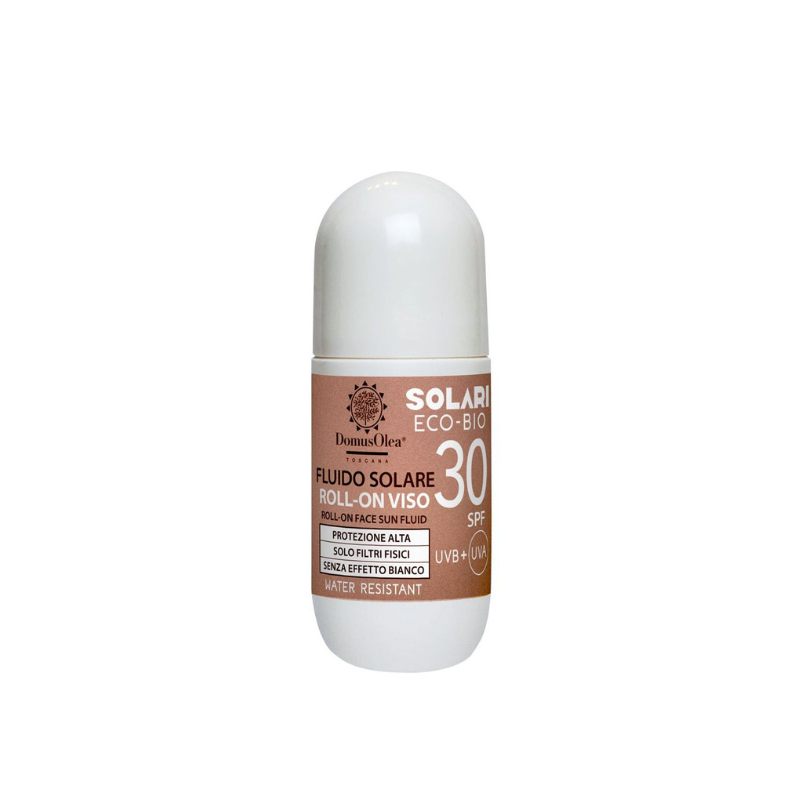 Fluido Solare viso roll-on SPF 30 Domus Olea Toscana Fluido Solare viso roll-on SPF 30 Domus Olea Toscana