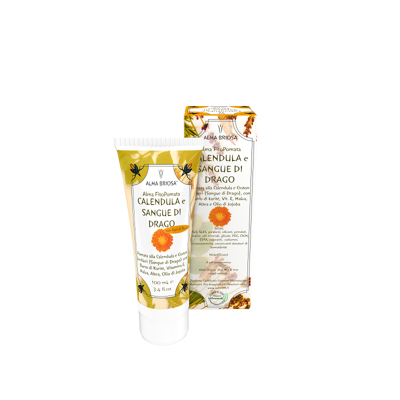 Fitopomata Calendula e Sangue di Drago Alma Briosa Fitopomata Calendula e Sangue di Drago Alma Briosa
