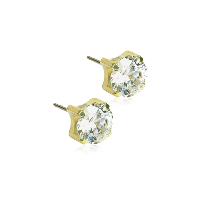 Orecchini Tiffany Grande Dorato/Crystal I14 Blomdahl