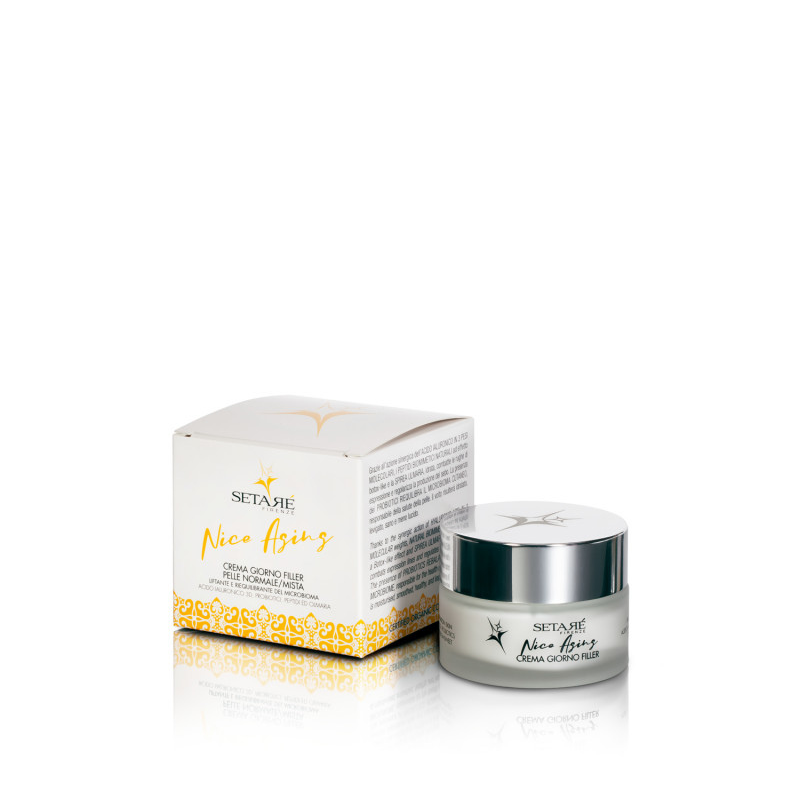 Nice-Aging Crema Giorno Filler Bio Pelle Normale/Mista Setarè Nice-Aging Crema Giorno Filler Bio Pelle Normale/Mista Setarè