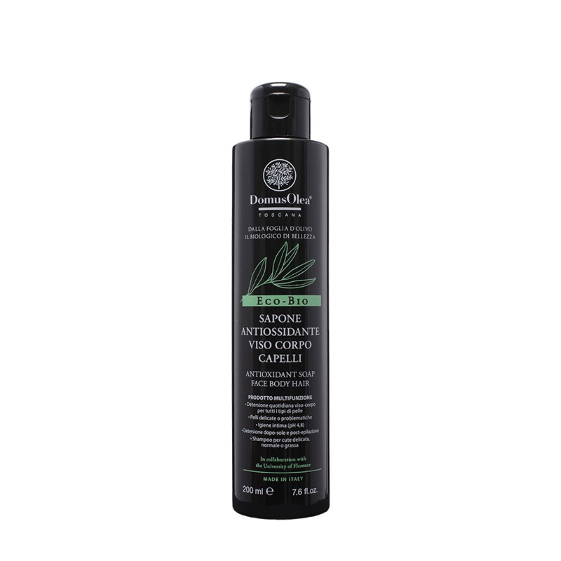 Sapone Antiossidante Viso Corpo Capelli Domus Olea Toscana