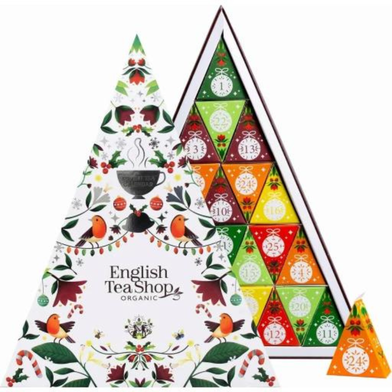 Calendario dell'avvento triangolare English tea shop Calendario dell'avvento triangolare English tea shop