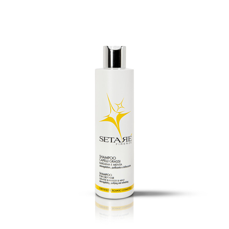Shampoo Bio per Capelli Grassi Setarè Shampoo Bio per Capelli Grassi Setarè