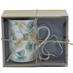 Set Ginko Dorato Con Filtro Cuore In Metallo Victor collection