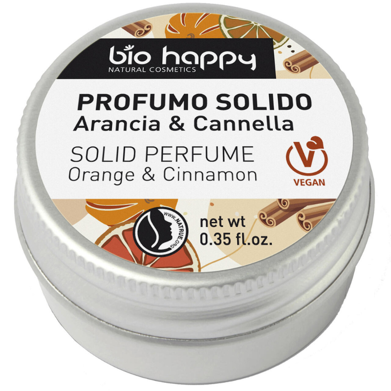 Profumo solido arancia e cannella Bio Happy