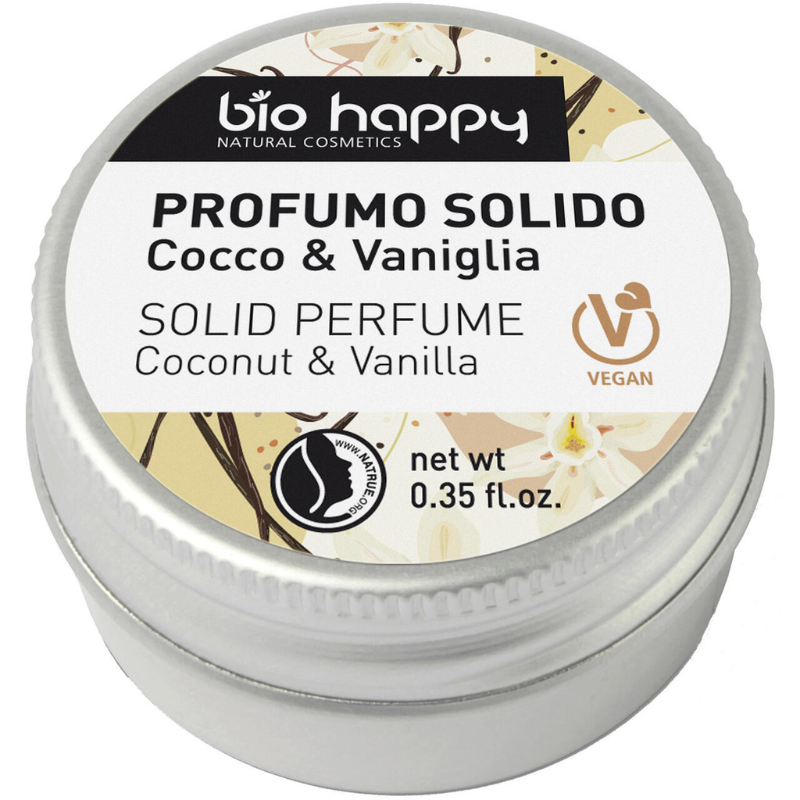 Profumo solido Cocco & Vaniglia Bio Happy