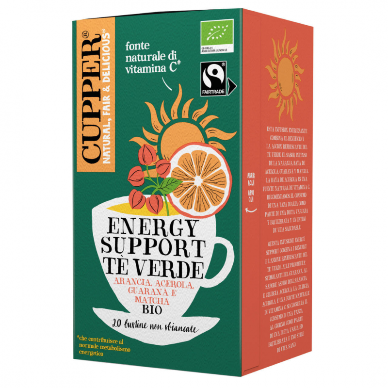 Energy support Tè Verde Cupper