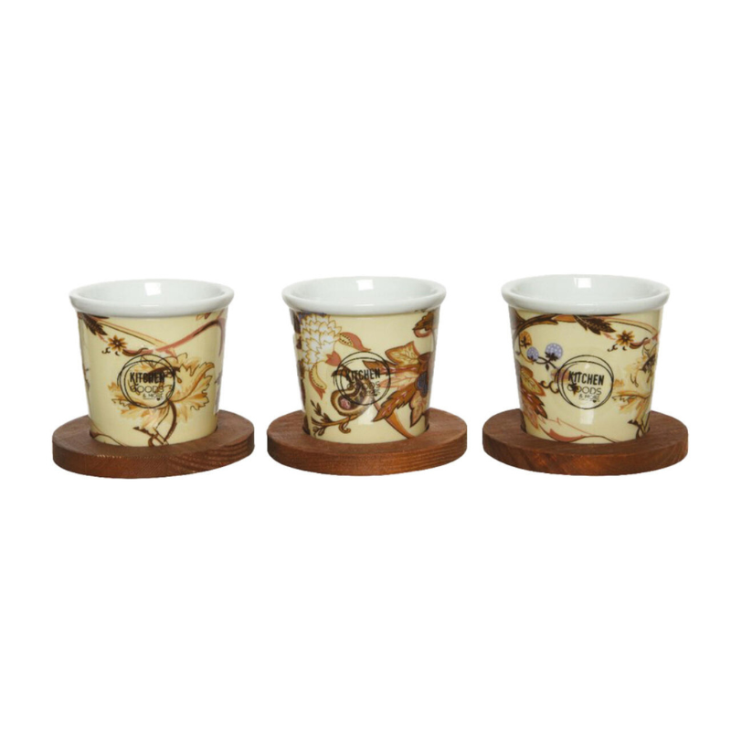 Set tre tazze in porcellana Kitchen goods&more