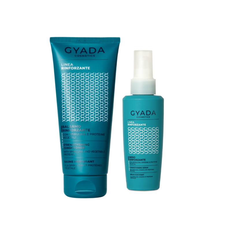 Set rinforzante capelli Spirulina Gyada Set rinforzante capelli Spirulina Gyada