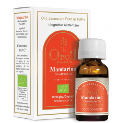 Olio essenziale Mandarino Bio Fiore d'Oriente
