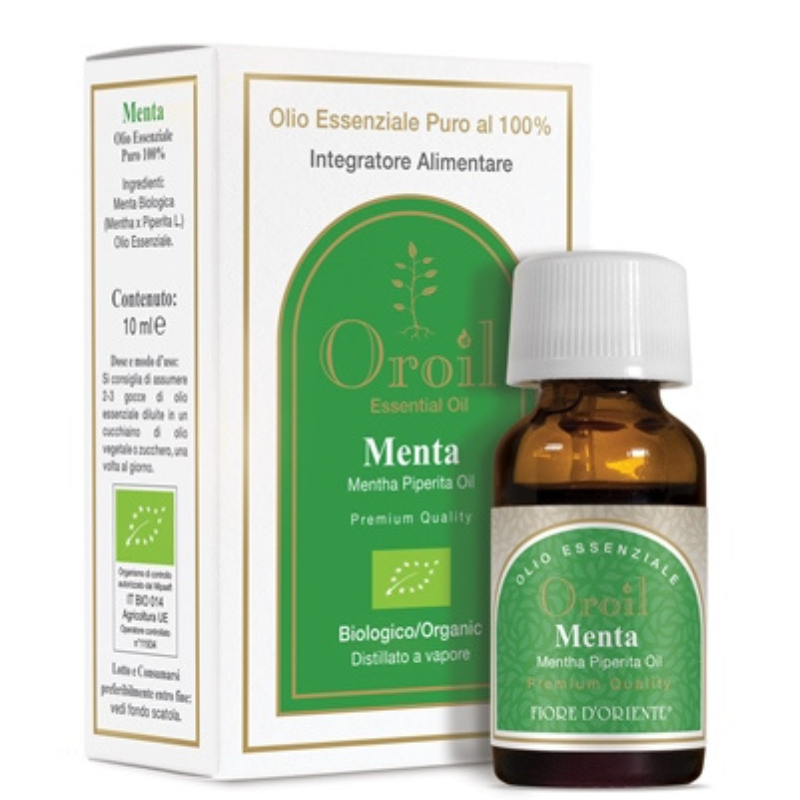 Olio essenziale Menta Bio Fiore d'Oriente Olio essenziale Menta Bio Fiore d'Oriente