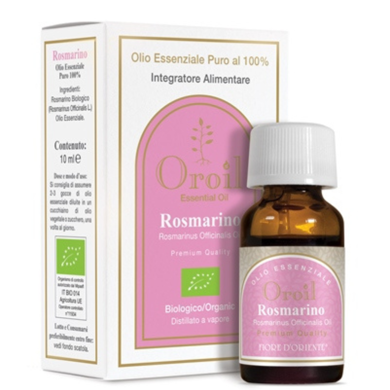 Olio essenziale Rosmarino Bio Fiore d'Oriente Olio essenziale Rosmarino Bio Fiore d'Oriente