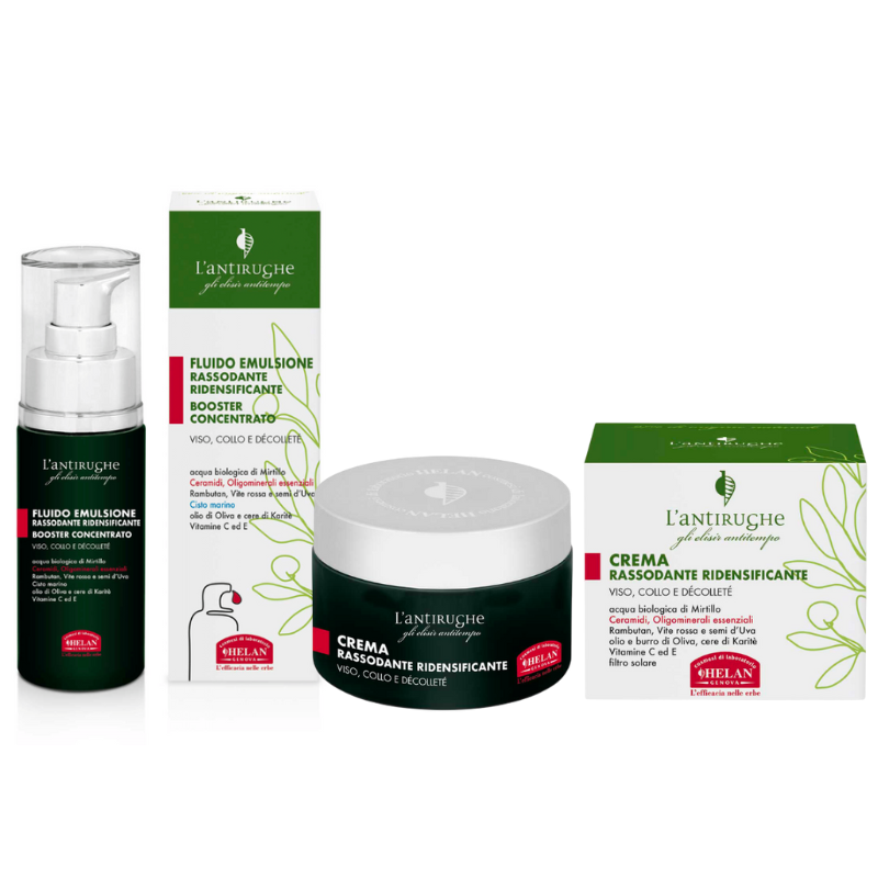 Set viso antirughe Rassodante Ridensificante Helan Set viso antirughe Rassodante Ridensificante Helan