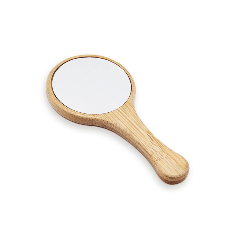 Specchio in legno di bamboo Mood